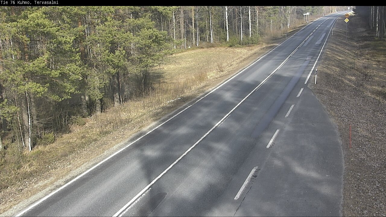Kelikamerat Kuva Tie 76 Kuhmo, Tervasalmi, Kuhmo, Kainuu
