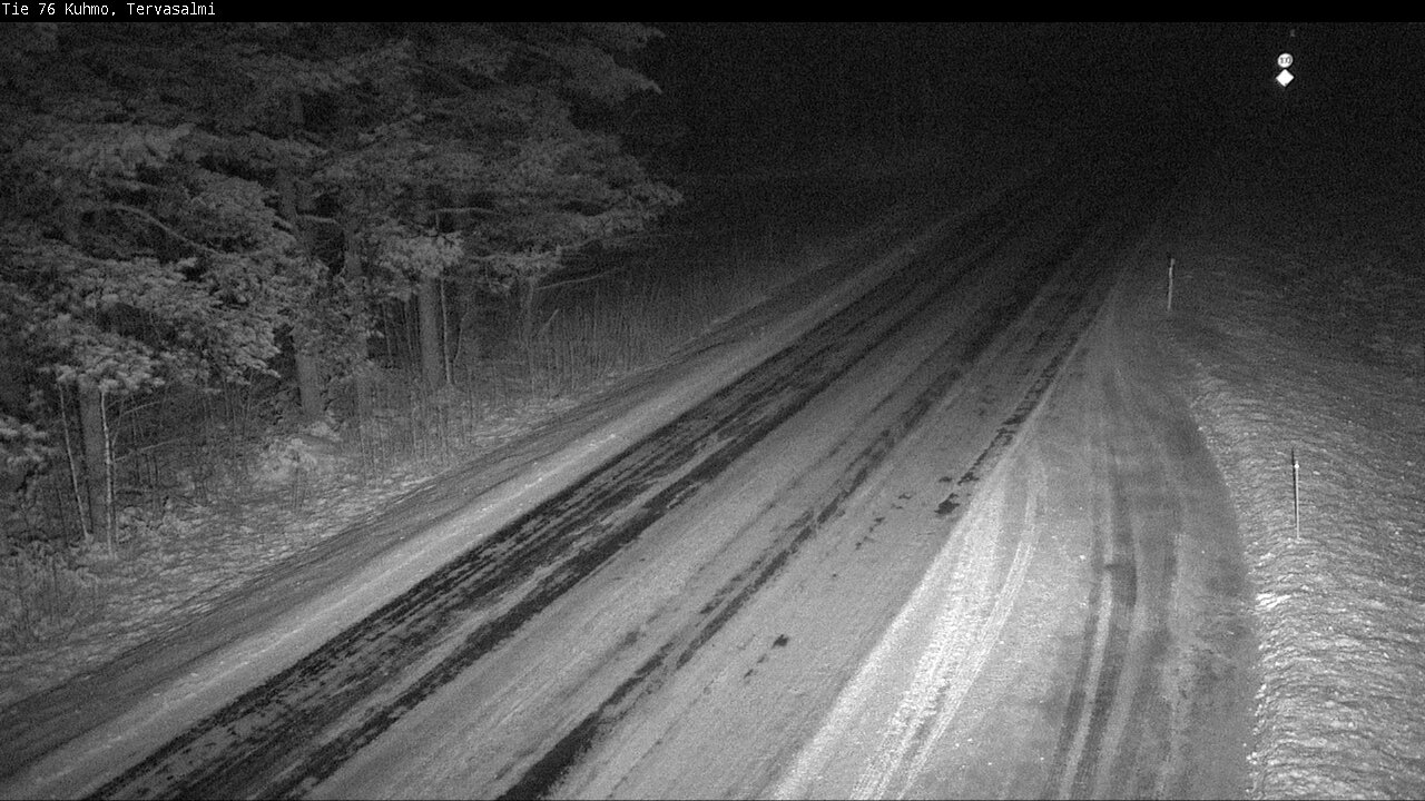 Weather Camera Image Road 76 Kuhmo, Tervasalmi, Kuhmo, Kainuu