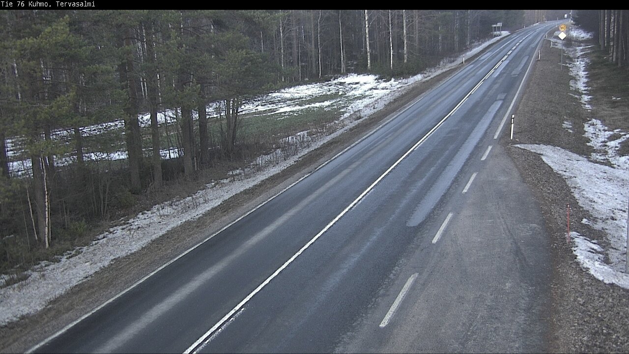 Kelikamerat Kuva Tie 76 Kuhmo, Tervasalmi, Kuhmo, Kainuu