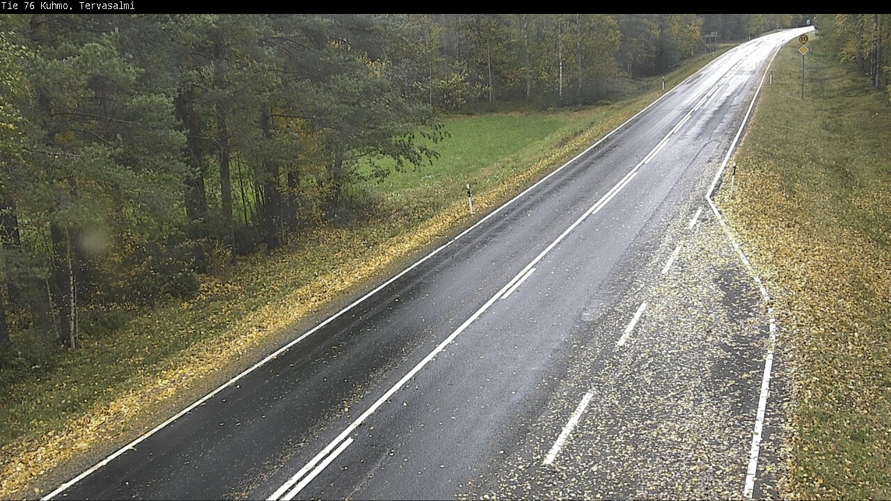 Weather Camera Image Road 76 Kuhmo, Tervasalmi, Kuhmo, Kainuu