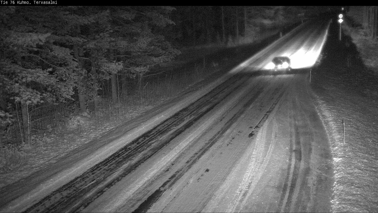 Weather Camera Image Road 76 Kuhmo, Tervasalmi, Kuhmo, Kainuu