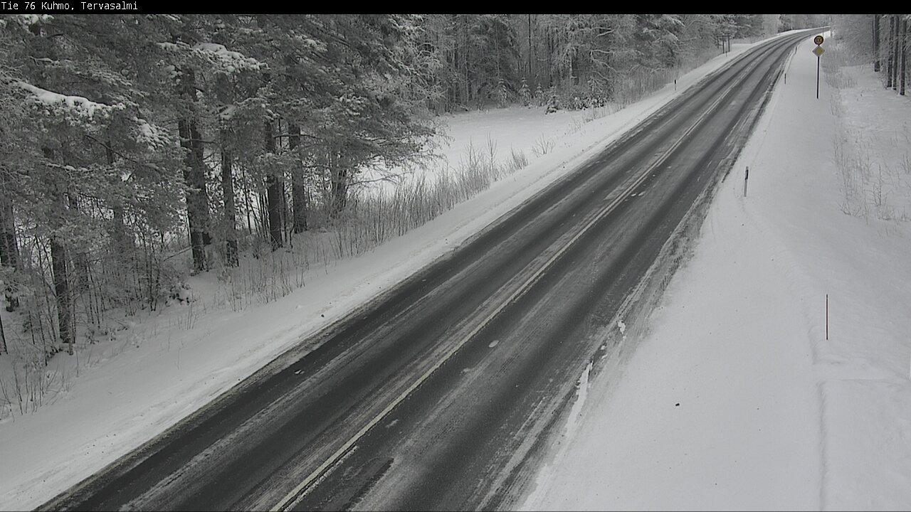 Weather Camera Image Road 76 Kuhmo, Tervasalmi, Kuhmo, Kainuu