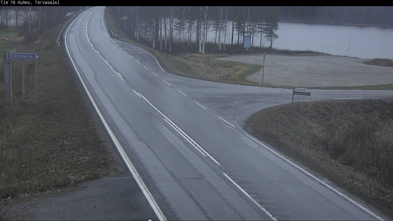 Weather Camera Image Road 76 Kuhmo, Tervasalmi, Kuhmo, Kainuu