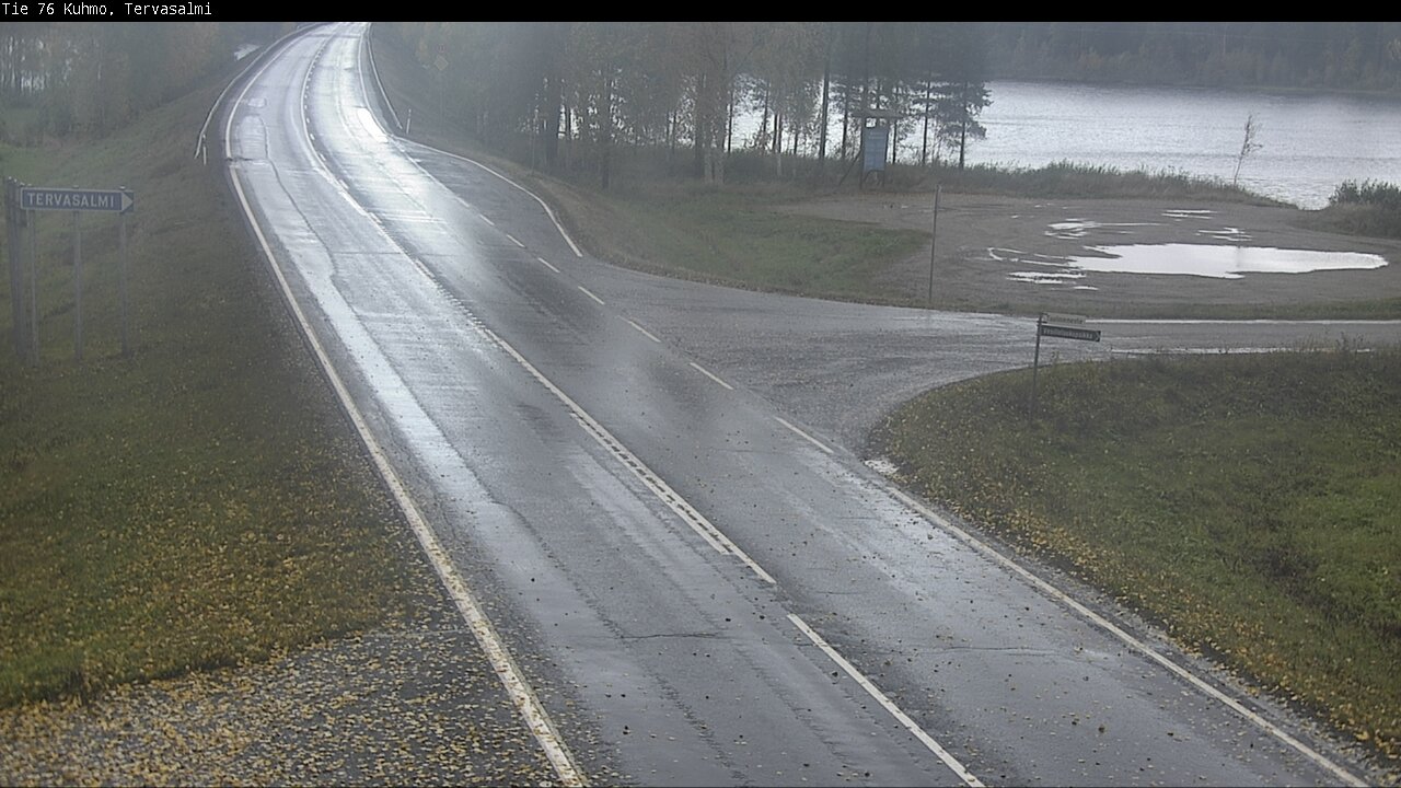 Weather Camera Image Road 76 Kuhmo, Tervasalmi, Kuhmo, Kainuu