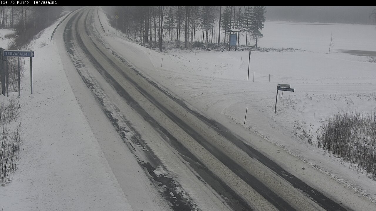 Weather Camera Image Road 76 Kuhmo, Tervasalmi, Kuhmo, Kainuu