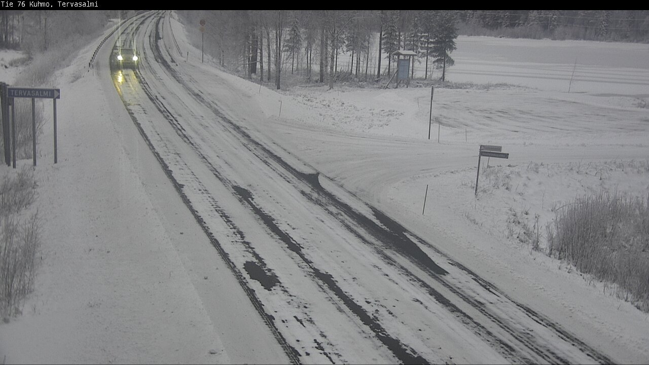 Kelikamerat Kuva Tie 76 Kuhmo, Tervasalmi, Kuhmo, Kainuu