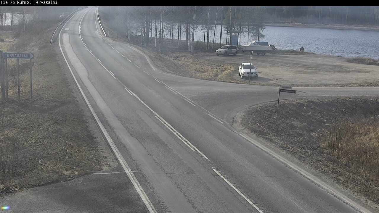 Kelikamerat Kuva Tie 76 Kuhmo, Tervasalmi, Kuhmo, Kainuu