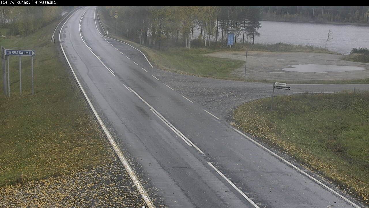 Weather Camera Image Road 76 Kuhmo, Tervasalmi, Kuhmo, Kainuu