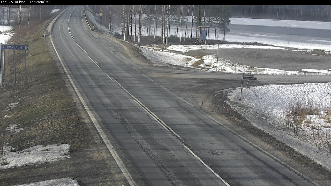 Kelikamerat Kuva Tie 76 Kuhmo, Tervasalmi, Kuhmo, Kainuu