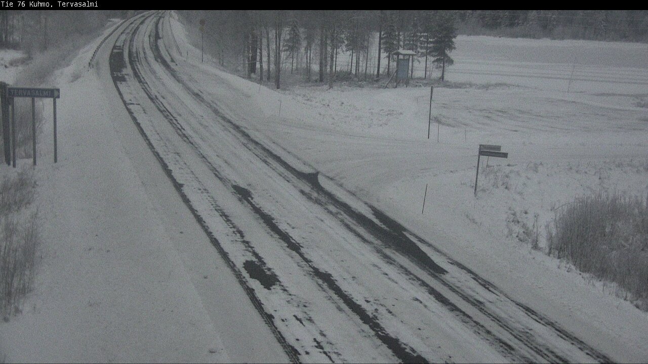 Kelikamerat Kuva Tie 76 Kuhmo, Tervasalmi, Kuhmo, Kainuu