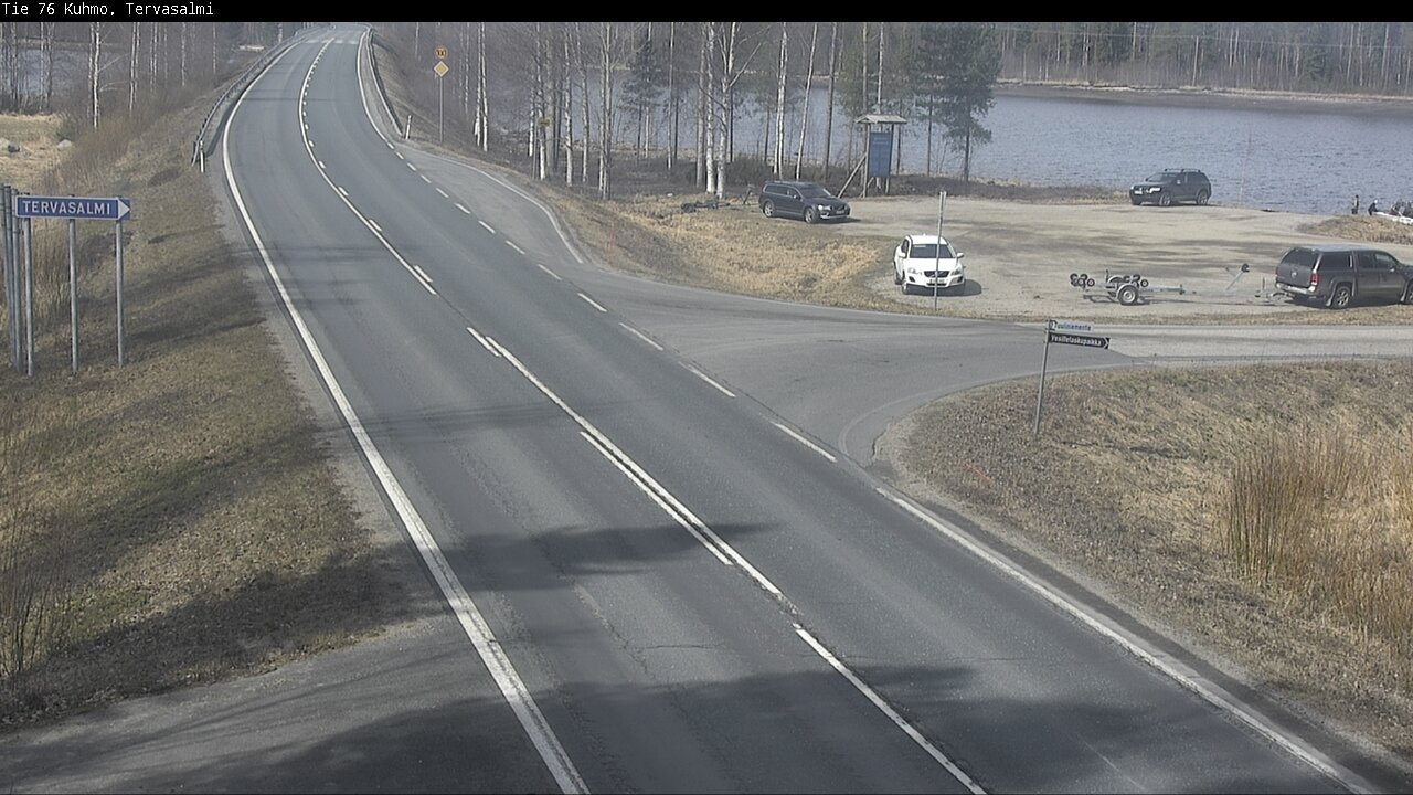 Kelikamerat Kuva Tie 76 Kuhmo, Tervasalmi, Kuhmo, Kainuu
