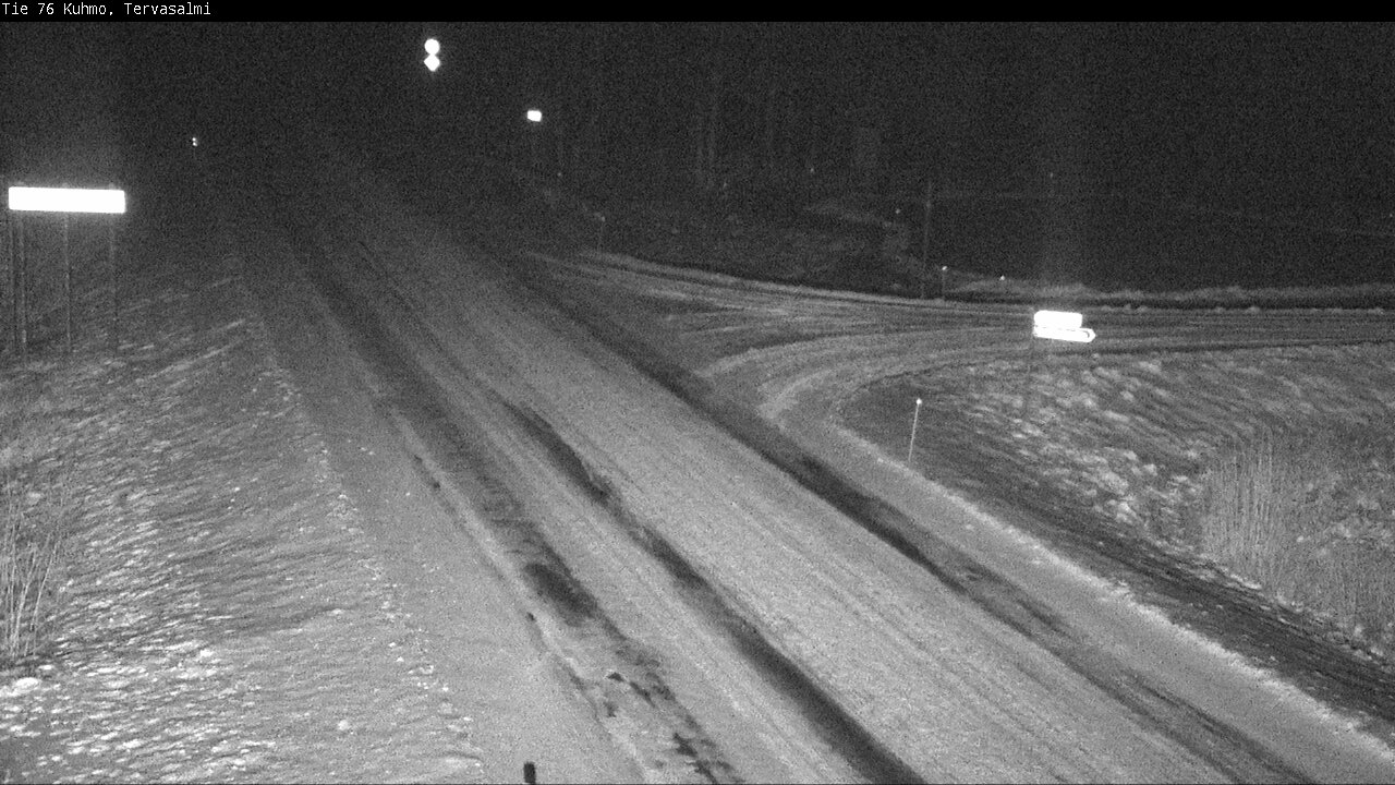 Weather Camera Image Road 76 Kuhmo, Tervasalmi, Kuhmo, Kainuu