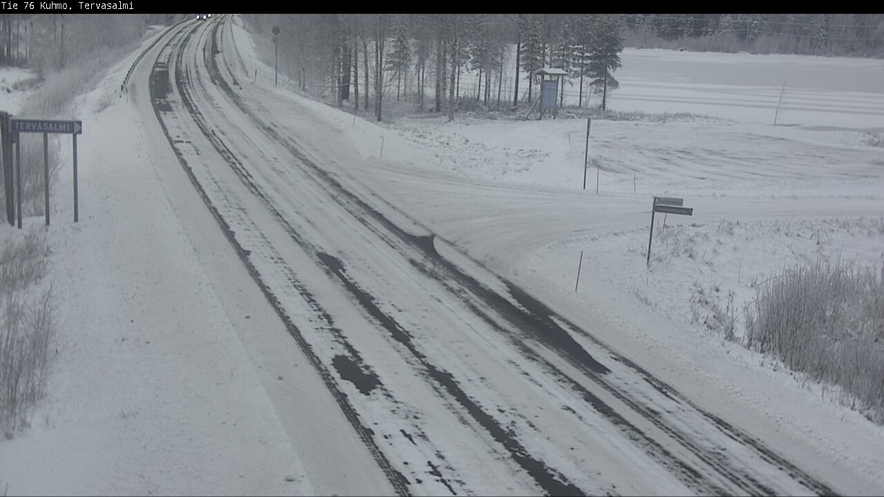 Kelikamerat Kuva Tie 76 Kuhmo, Tervasalmi, Kuhmo, Kainuu