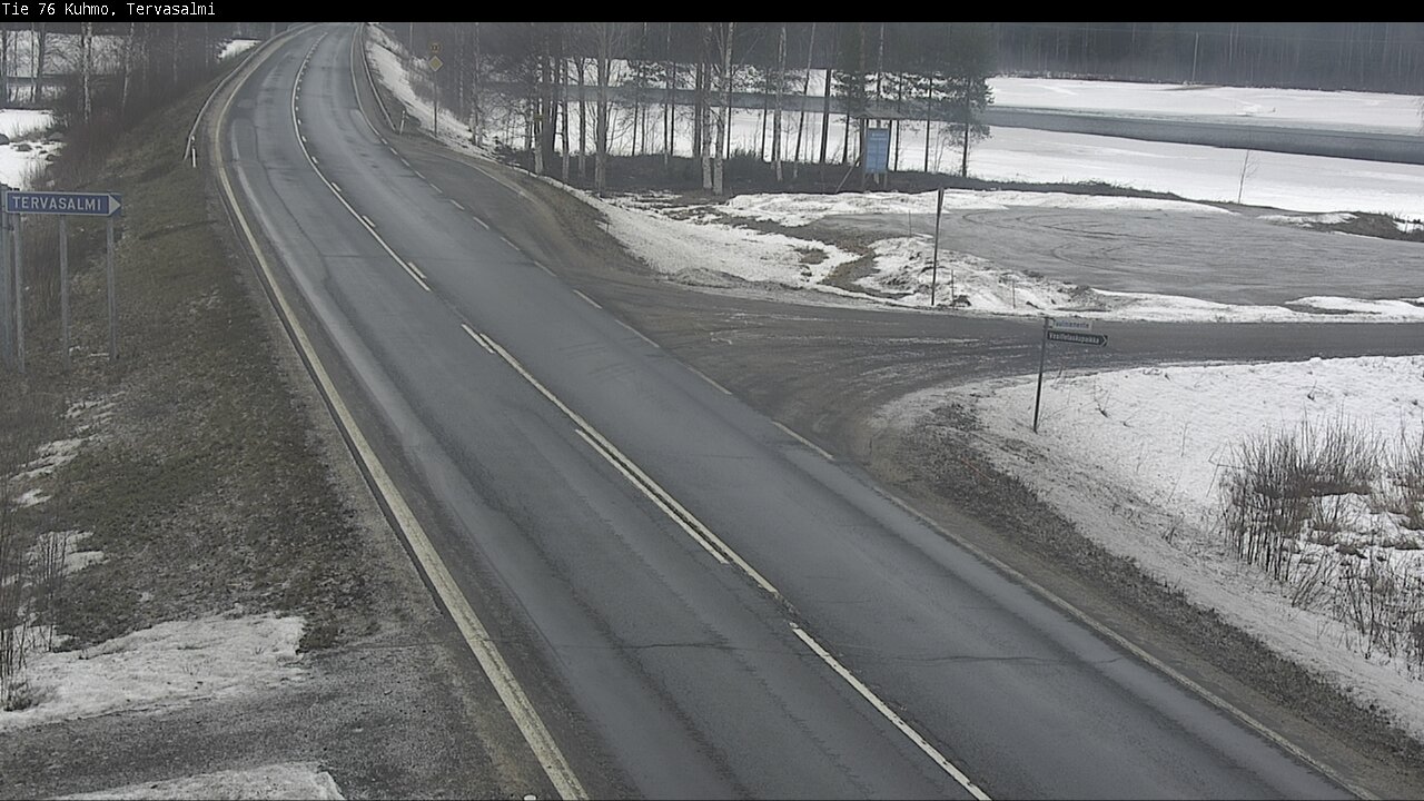 Kelikamerat Kuva Tie 76 Kuhmo, Tervasalmi, Kuhmo, Kainuu