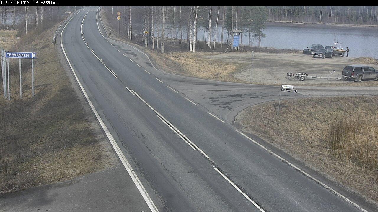 Kelikamerat Kuva Tie 76 Kuhmo, Tervasalmi, Kuhmo, Kainuu