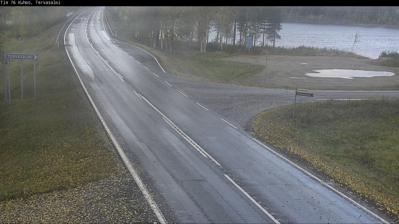 Weather Camera Image Väg 76 Kuhmo, Tervasalmi, Kuhmo, Kainuu