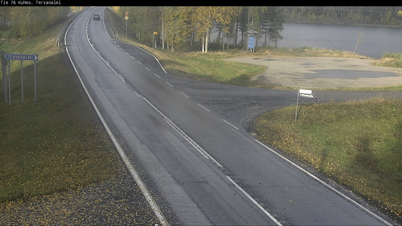 Weather Camera Image Road 76 Kuhmo, Tervasalmi, Kuhmo, Kainuu