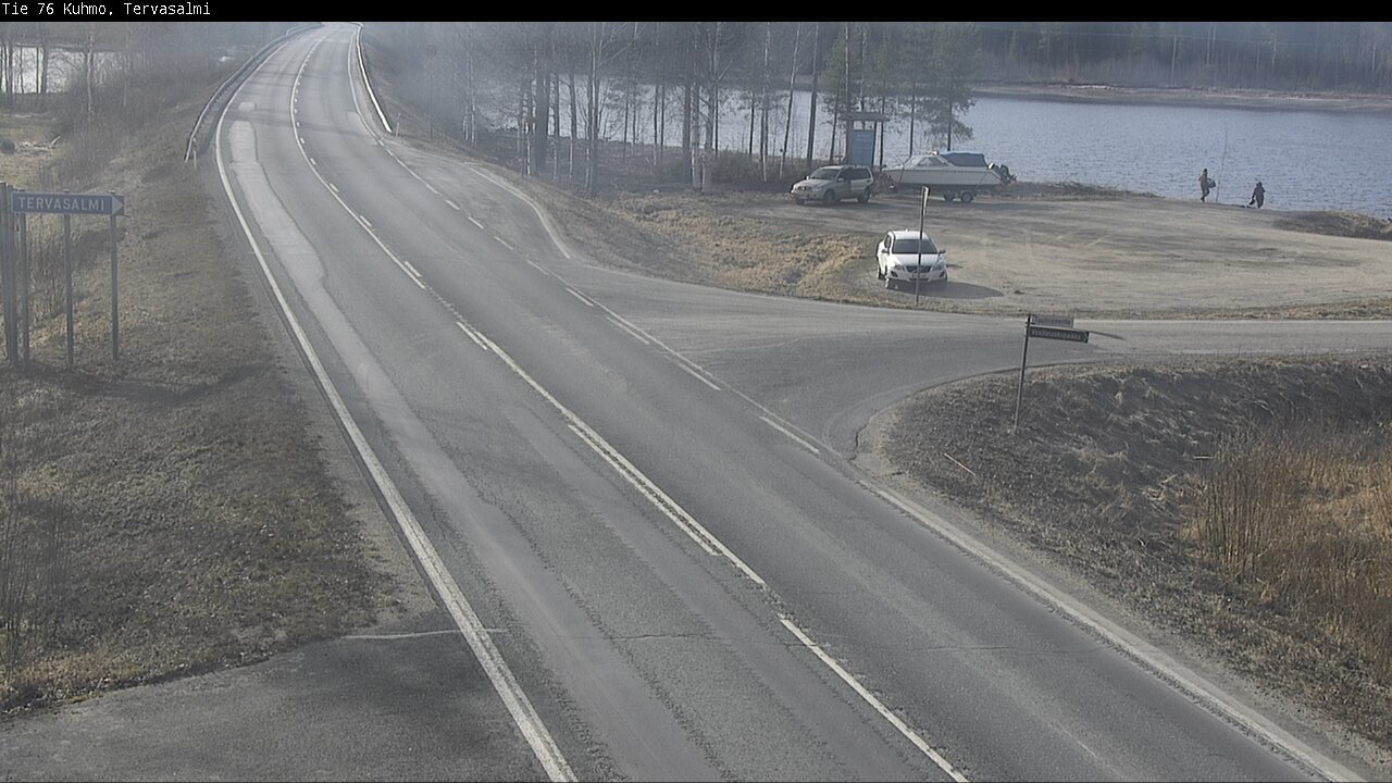 Kelikamerat Kuva Tie 76 Kuhmo, Tervasalmi, Kuhmo, Kainuu