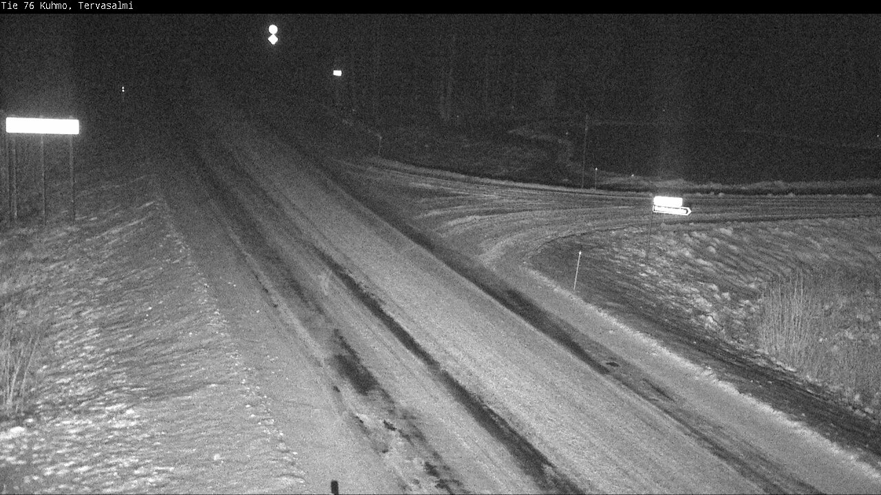 Weather Camera Image Road 76 Kuhmo, Tervasalmi, Kuhmo, Kainuu