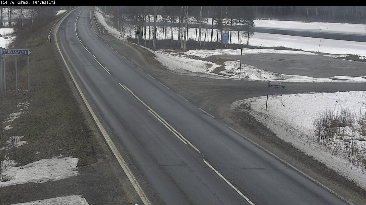 Kelikamerat Kuva Tie 76 Kuhmo, Tervasalmi, Kuhmo, Kainuu