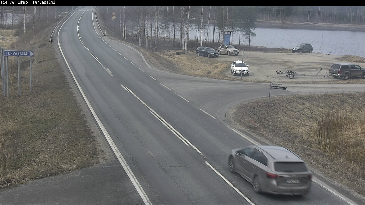 Kelikamerat Kuva Tie 76 Kuhmo, Tervasalmi, Kuhmo, Kainuu