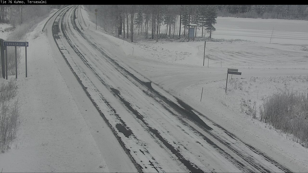 Kelikamerat Kuva Tie 76 Kuhmo, Tervasalmi, Kuhmo, Kainuu