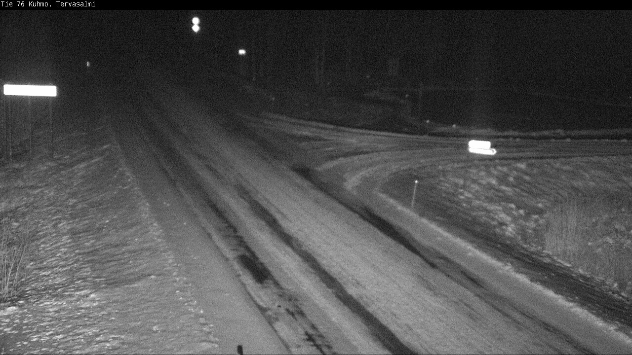Weather Camera Image Road 76 Kuhmo, Tervasalmi, Kuhmo, Kainuu