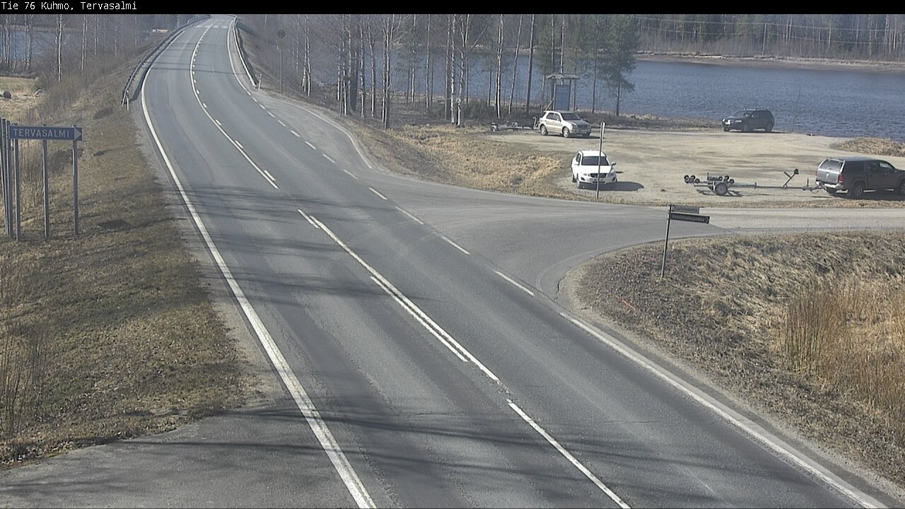 Kelikamerat Kuva Tie 76 Kuhmo, Tervasalmi, Kuhmo, Kainuu