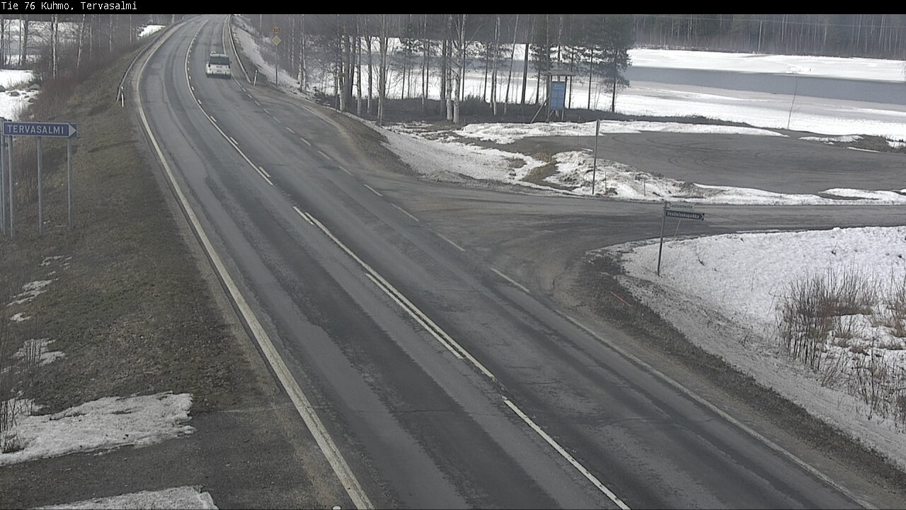 Kelikamerat Kuva Tie 76 Kuhmo, Tervasalmi, Kuhmo, Kainuu