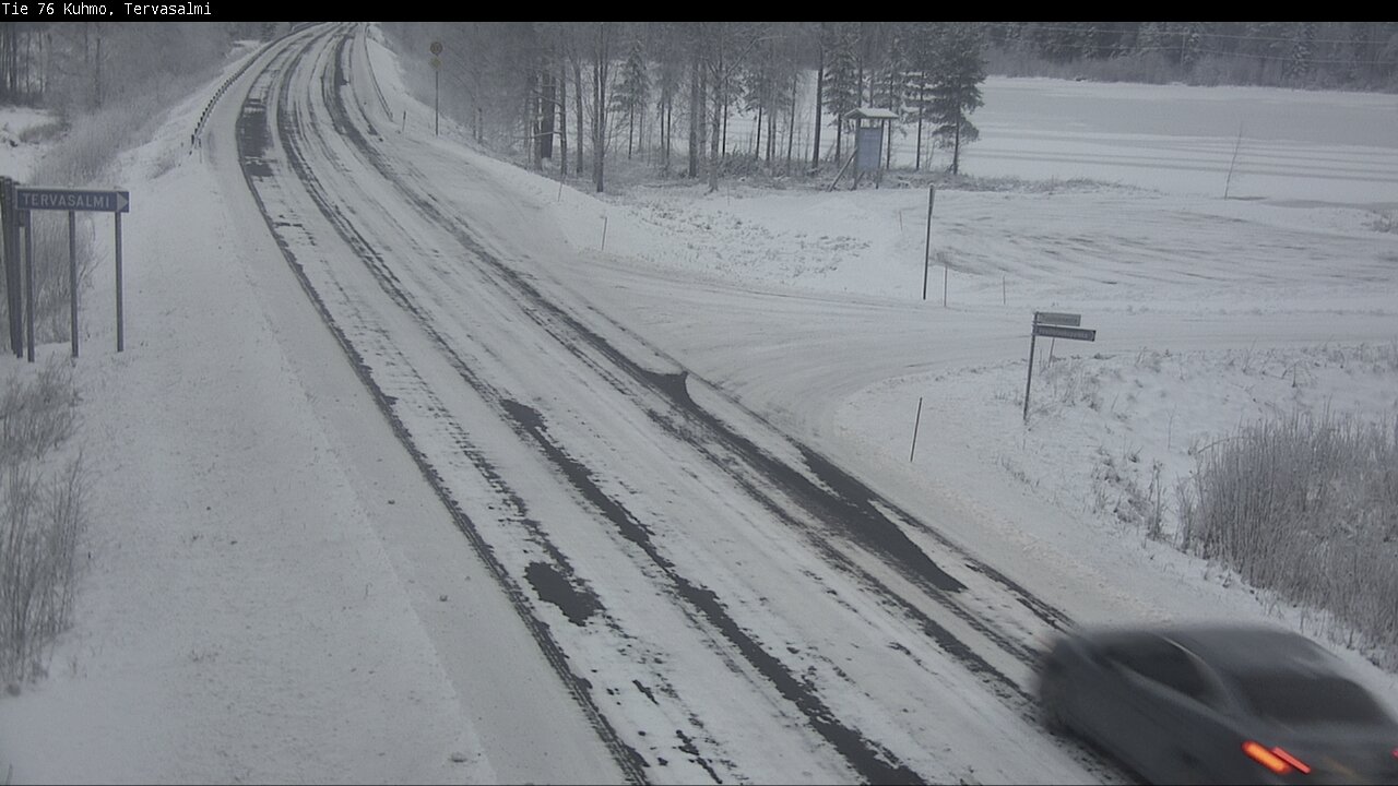 Kelikamerat Kuva Tie 76 Kuhmo, Tervasalmi, Kuhmo, Kainuu