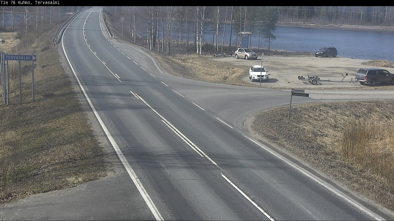 Kelikamerat Kuva Tie 76 Kuhmo, Tervasalmi, Kuhmo, Kainuu
