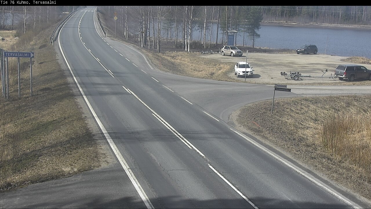 Kelikamerat Kuva Tie 76 Kuhmo, Tervasalmi, Kuhmo, Kainuu