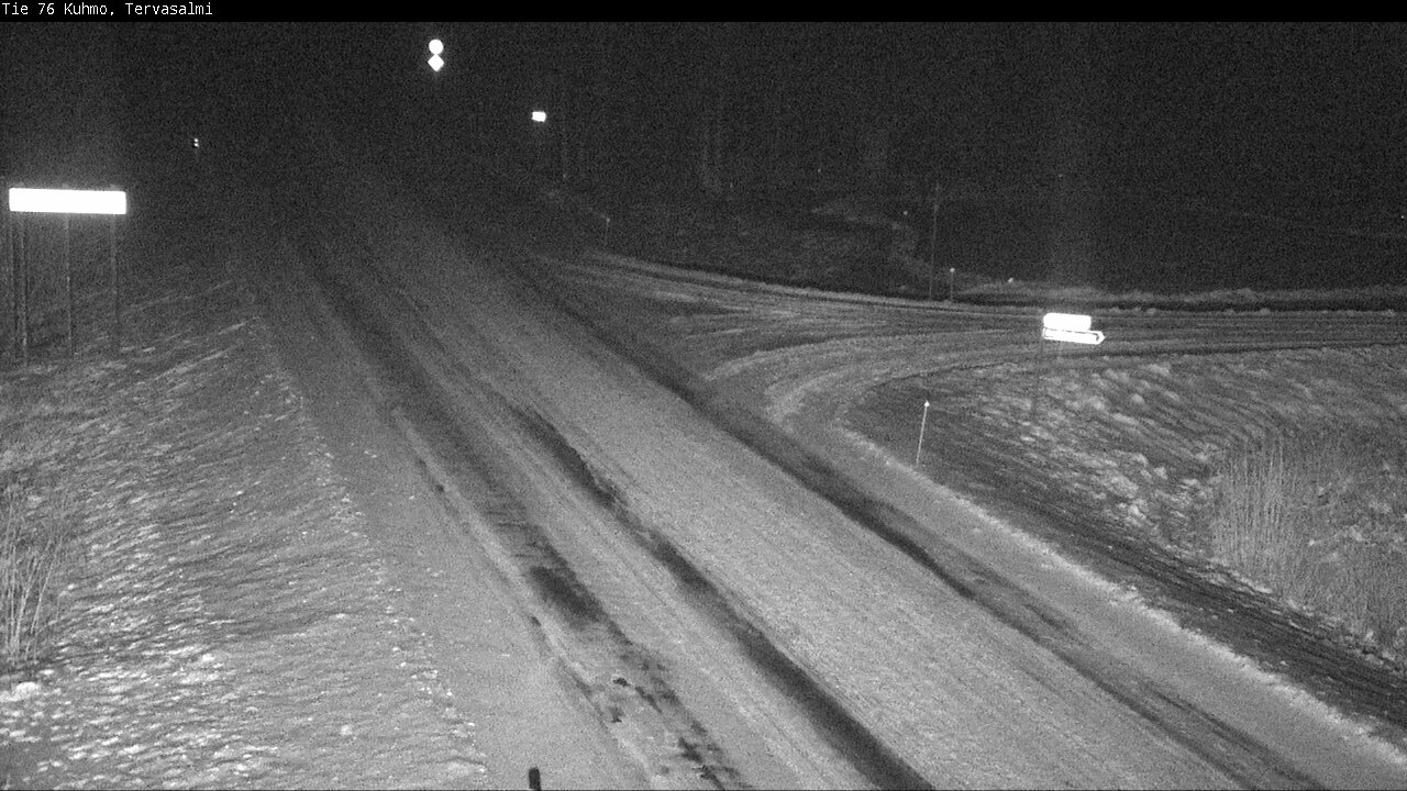 Weather Camera Image Road 76 Kuhmo, Tervasalmi, Kuhmo, Kainuu