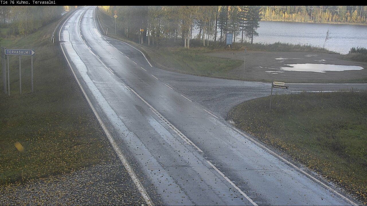 Weather Camera Image Road 76 Kuhmo, Tervasalmi, Kuhmo, Kainuu