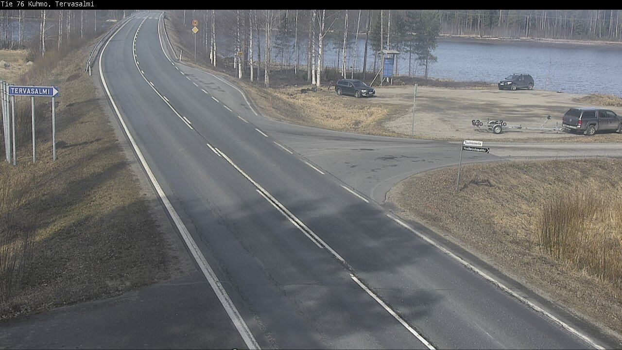 Kelikamerat Kuva Tie 76 Kuhmo, Tervasalmi, Kuhmo, Kainuu
