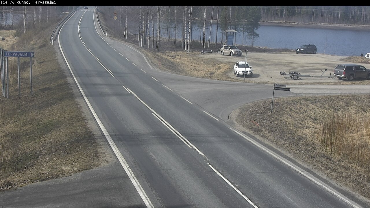 Kelikamerat Kuva Tie 76 Kuhmo, Tervasalmi, Kuhmo, Kainuu