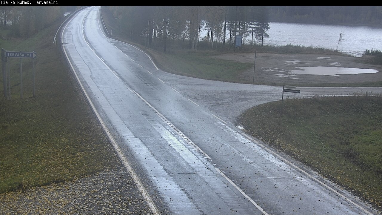 Weather Camera Image Road 76 Kuhmo, Tervasalmi, Kuhmo, Kainuu