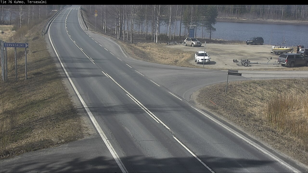 Kelikamerat Kuva Tie 76 Kuhmo, Tervasalmi, Kuhmo, Kainuu