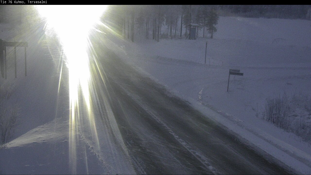 Kelikamerat Kuva Tie 76 Kuhmo, Tervasalmi, Kuhmo, Kainuu