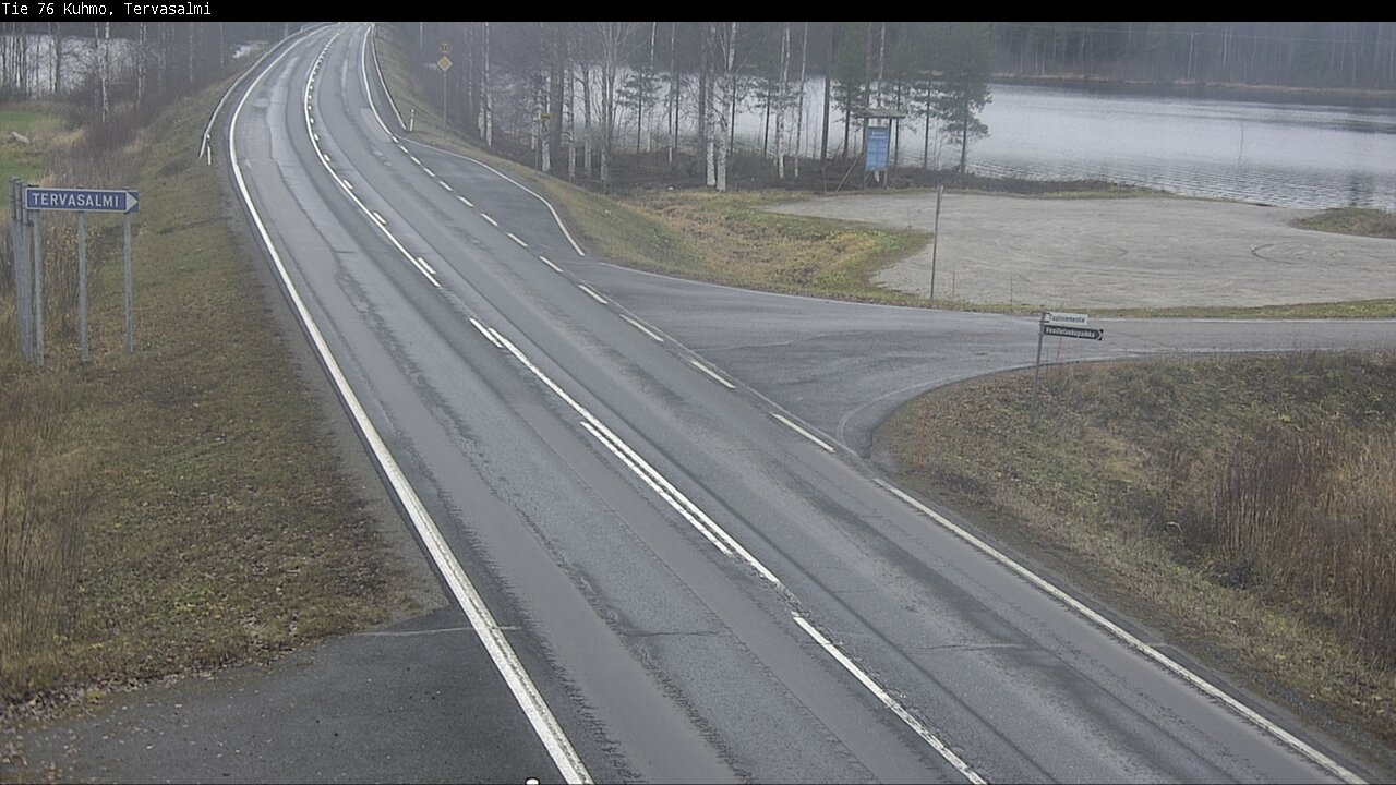 Weather Camera Image Väg 76 Kuhmo, Tervasalmi, Kuhmo, Kainuu