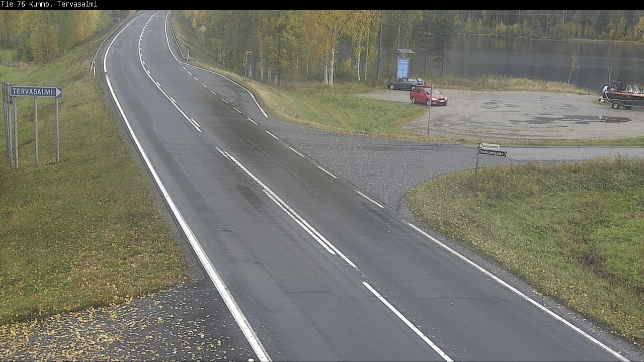 Kelikamerat Kuva Tie 76 Kuhmo, Tervasalmi, Kuhmo, Kainuu
