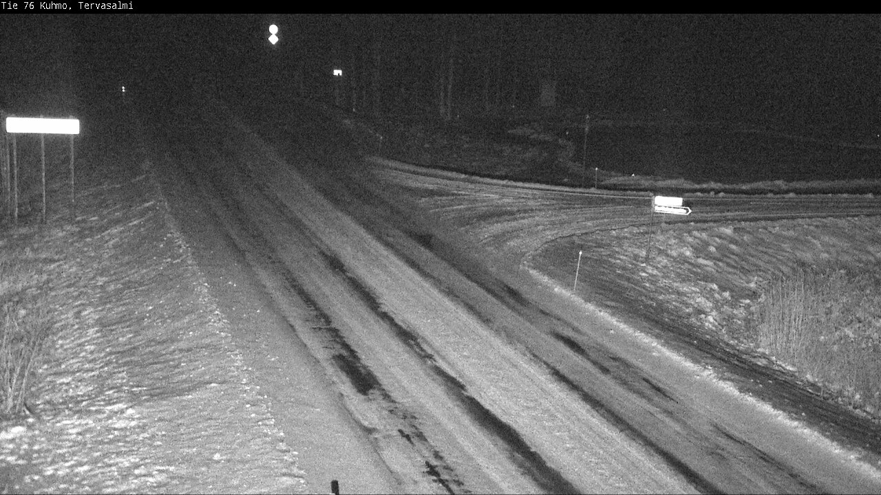 Weather Camera Image Road 76 Kuhmo, Tervasalmi, Kuhmo, Kainuu