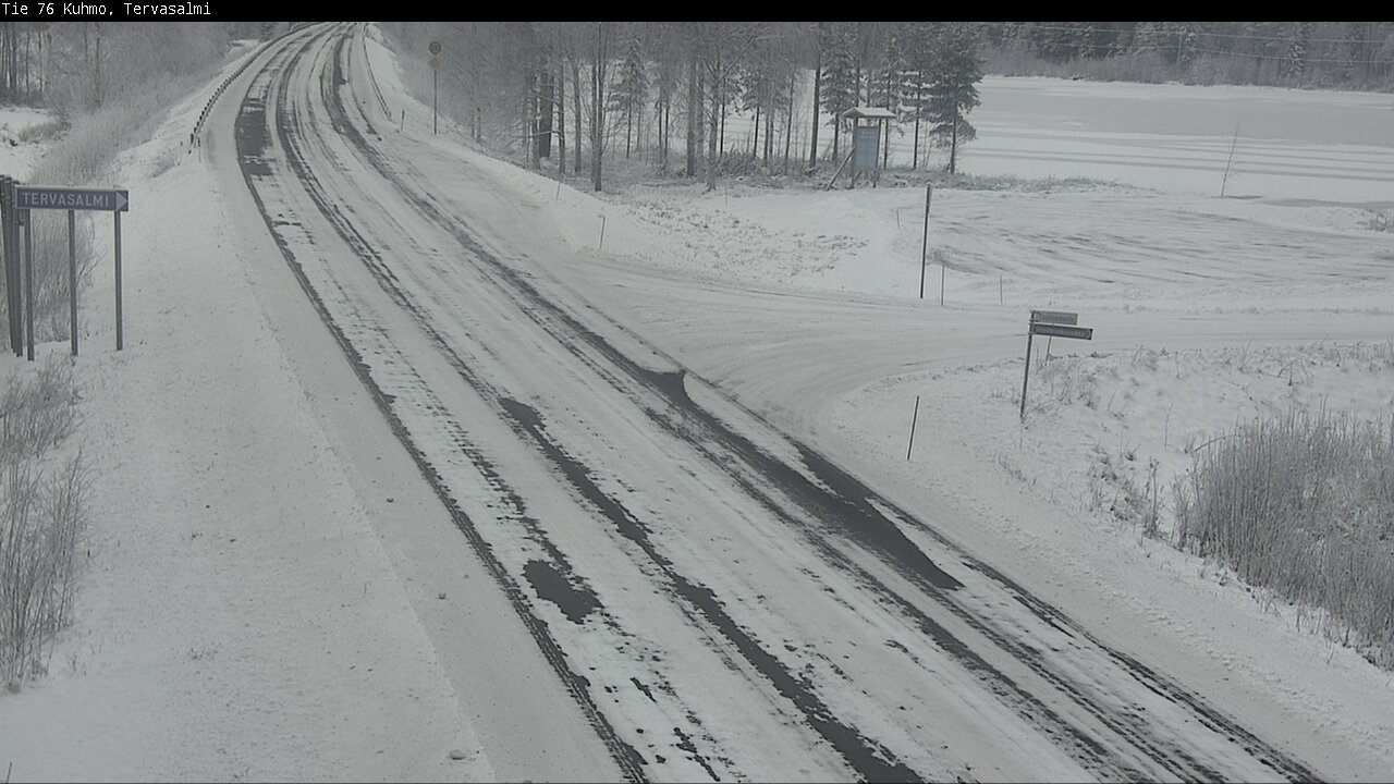 Kelikamerat Kuva Tie 76 Kuhmo, Tervasalmi, Kuhmo, Kainuu