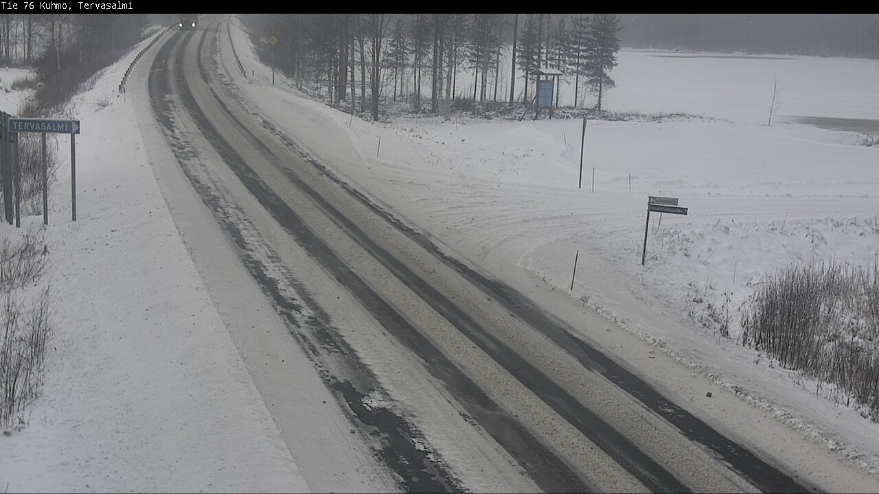 Weather Camera Image Road 76 Kuhmo, Tervasalmi, Kuhmo, Kainuu