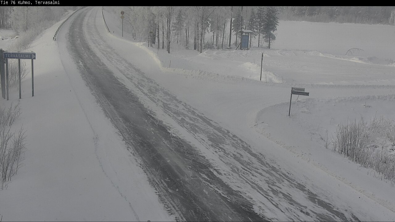 Kelikamerat Kuva Tie 76 Kuhmo, Tervasalmi, Kuhmo, Kainuu