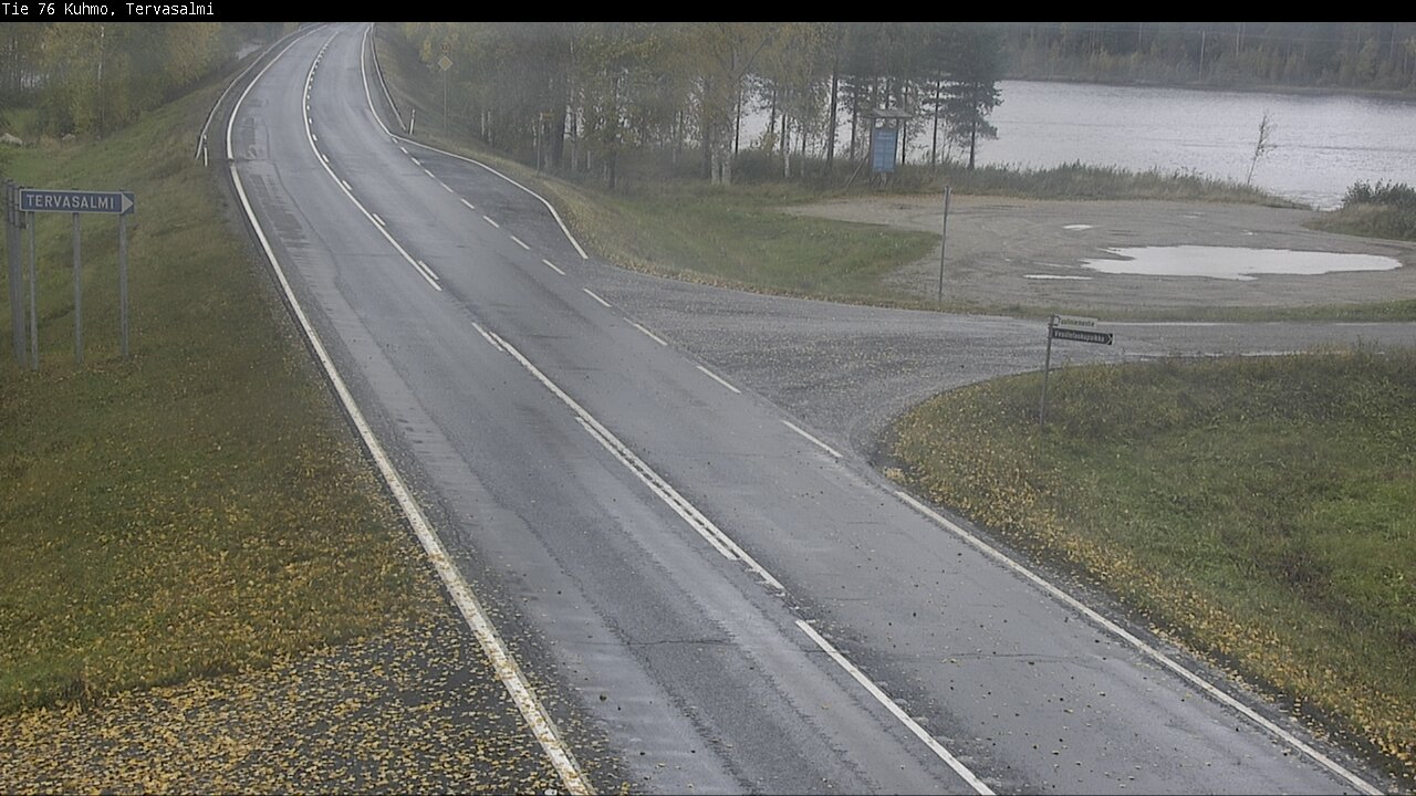 Weather Camera Image Väg 76 Kuhmo, Tervasalmi, Kuhmo, Kainuu