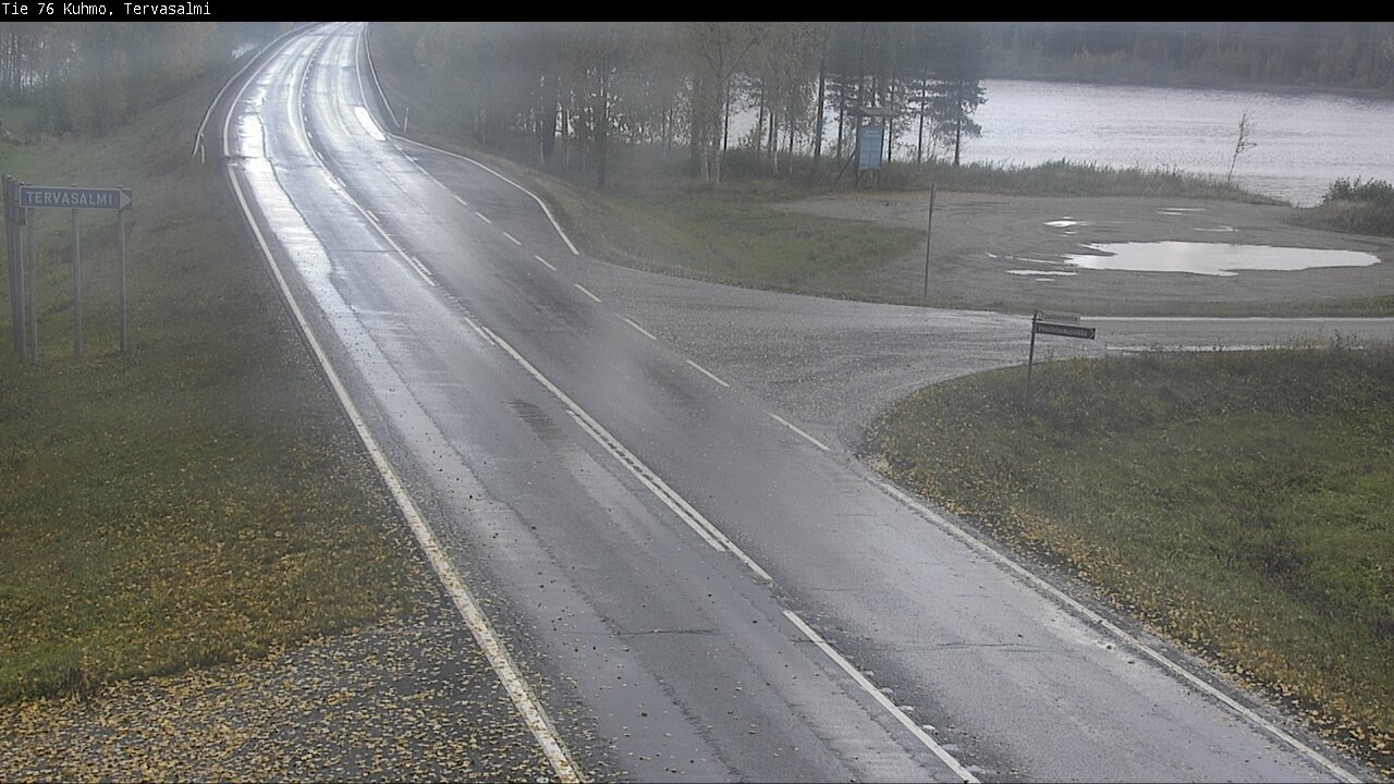 Weather Camera Image Road 76 Kuhmo, Tervasalmi, Kuhmo, Kainuu
