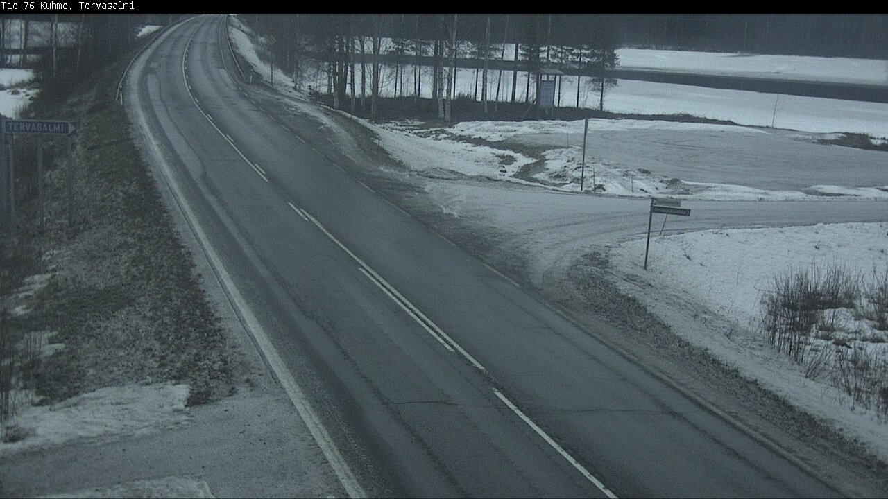 Kelikamerat Kuva Tie 76 Kuhmo, Tervasalmi, Kuhmo, Kainuu