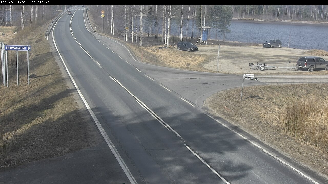 Kelikamerat Kuva Tie 76 Kuhmo, Tervasalmi, Kuhmo, Kainuu