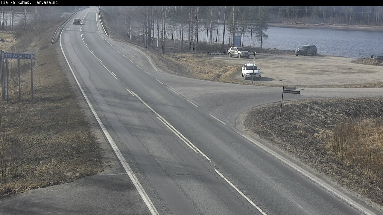 Kelikamerat Kuva Tie 76 Kuhmo, Tervasalmi, Kuhmo, Kainuu